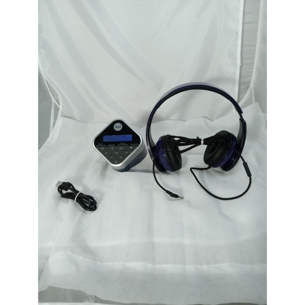 Joel Osteen Inspiration Audio Cube With Sermons & Affirmations & Headphones‎